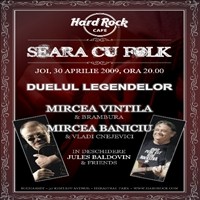 Mircea Vintila si Mircea Baniciu @ Hard Rock Caf
