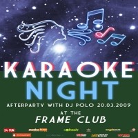 Karaoke @ Frame Club
