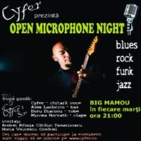 Open Microphone cu Cyfer @ Big Mamou