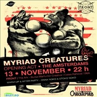 Myriad Creatures | The Amsterdams @ The Ark